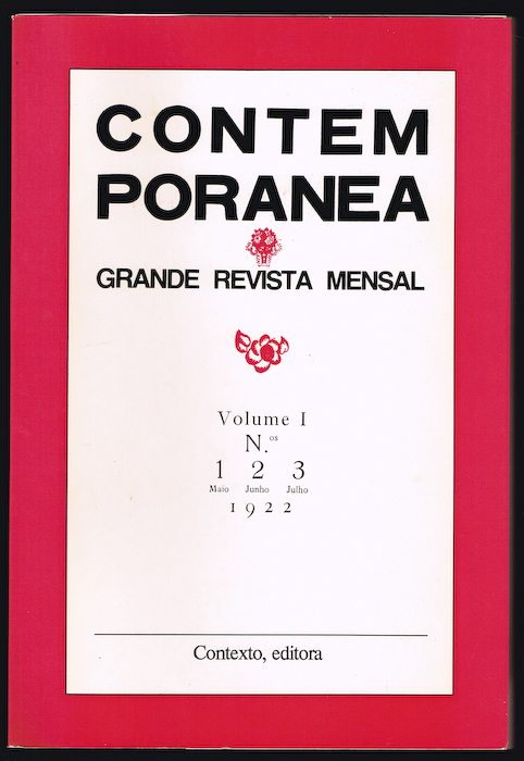 CONTEMPORANEA grande revista mensal (4 volumes)